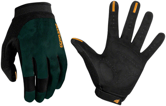 Bluegrass React Gloves - Green, Full Finger, X-Large