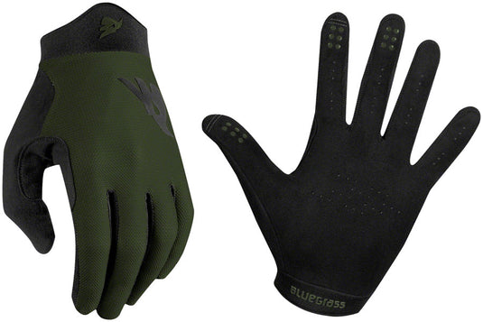 Bluegrass Union Gloves - Green, Full Finger, Medium