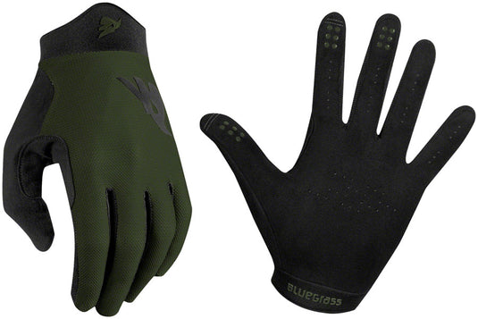 Bluegrass Union Gloves - Green, Full Finger, Small