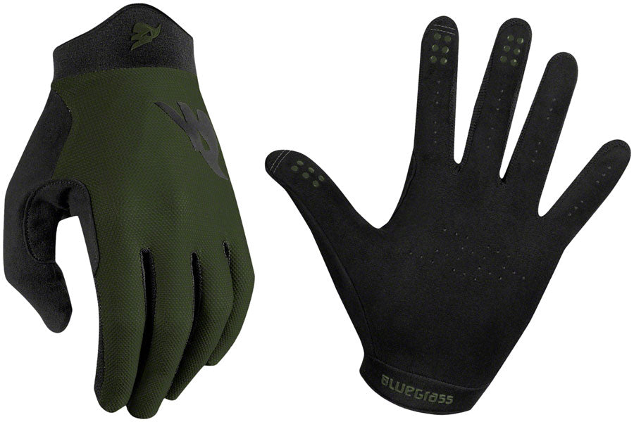 Bluegrass Union Gloves - Green, Full Finger, X-Large