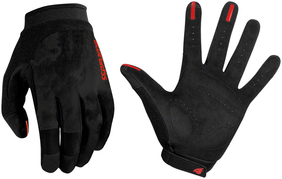 Bluegrass React Gloves - Black, Full Finger, X-Large