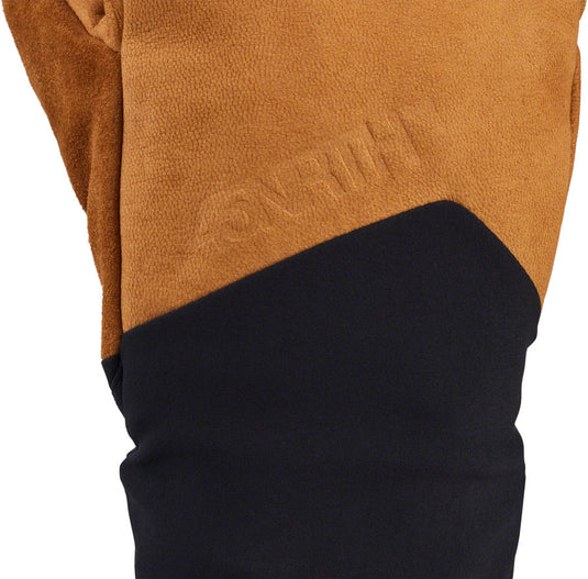 45NRTH 2024 Sturmfist 5 LTR Leather Gloves - Tan/Black, Full Finger, Small