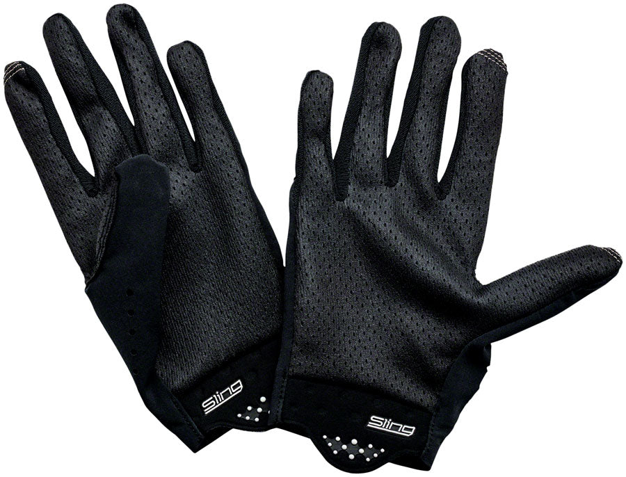 100% Sling Gloves - Black, Full Finger, Medium