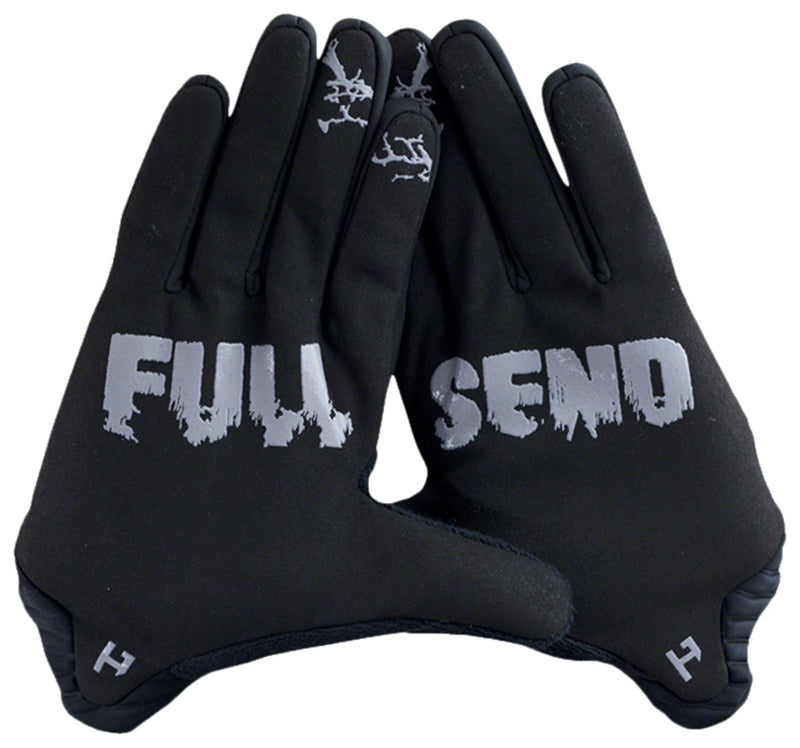 Load image into Gallery viewer, HandUp Cold Weather Gloves - Coal Acid Wash, Full Finger, Large
