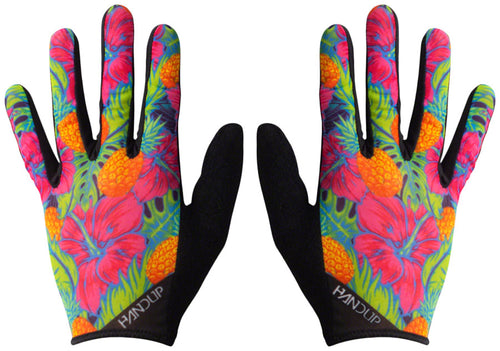 Handup-Vented-Pineapples-Caribbean-Gloves-Gloves-Small-GLVS7594-Cycling-Gloves