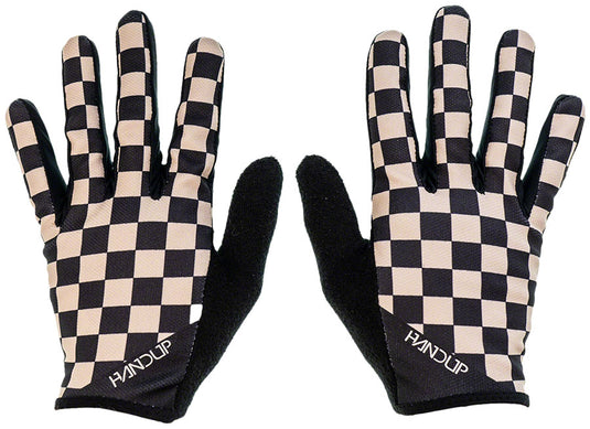 Handup-Most-Days-Gloves-Checkered-Black-Tan-Gloves-Large-GLVS13728-Cycling-Gloves