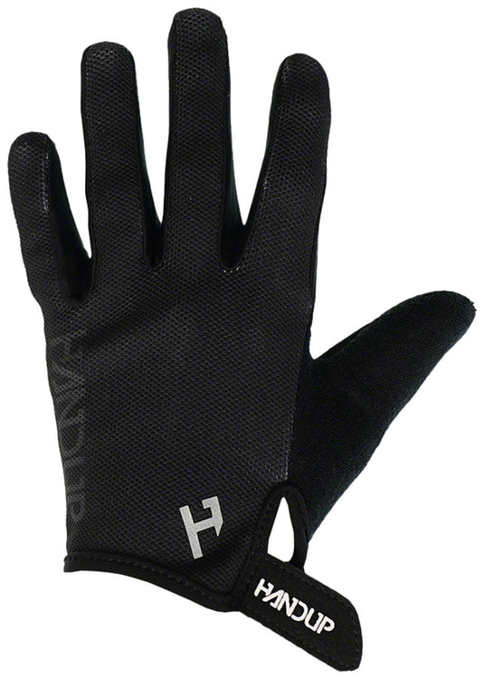 Handup Youth Gloves - Pure Black, Small
