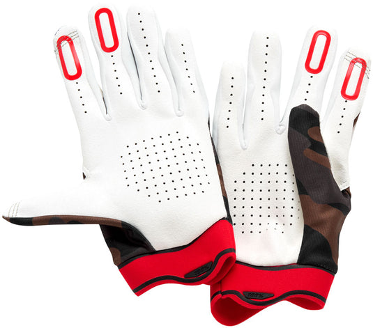 100% Itrack Gloves - Camo, Small