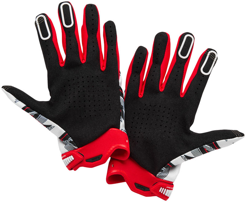 Load image into Gallery viewer, 100% Ridefit Gloves - Red, 2X-Large
