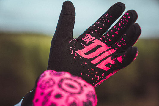 Muc-Off Summer Lightweight Mesh Rider Gloves - Pink, Xlarge