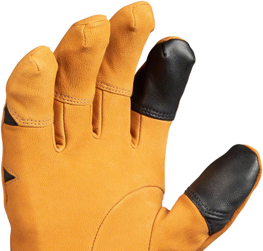 45NRTH 2023 Sturmfist 5 LTR Leather Gloves - Tan/Black, Full Finger, Large