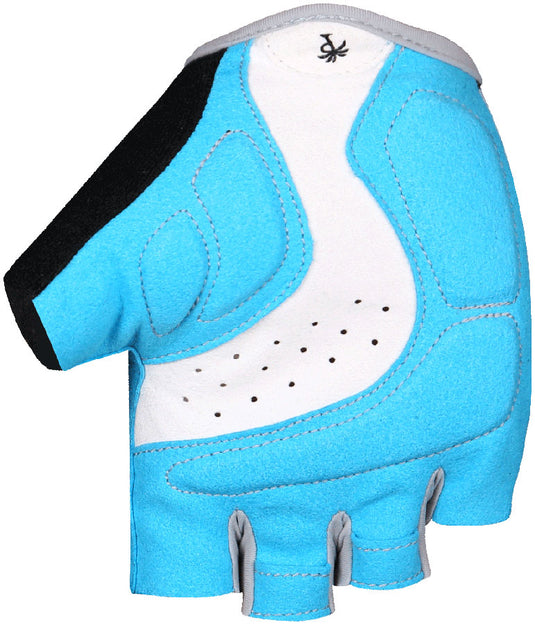 Pedal Palms Polka 2 Gloves - Multi-Color, Short Finger, Large