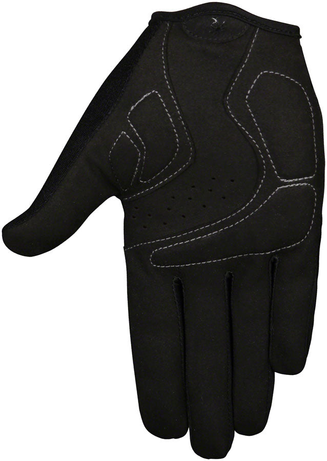 Load image into Gallery viewer, Pedal Palms Blackout Gloves - Black, Full Finger, Large
