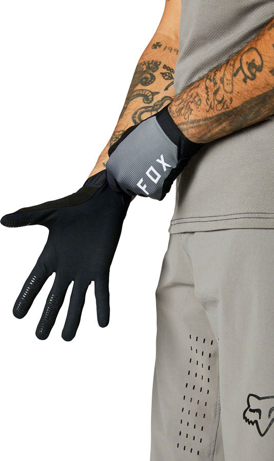 Load image into Gallery viewer, Fox Racing Flexair Ascent Glove - Steel Grey, Full Finger, Medium

