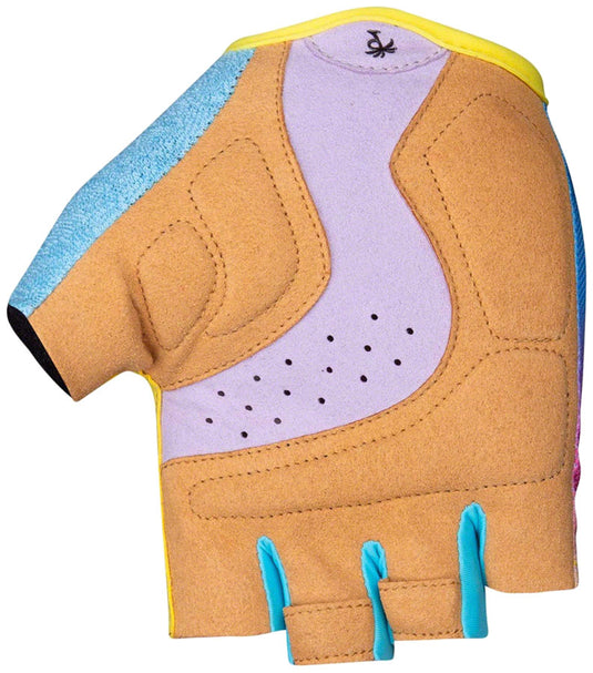 Pedal Palms Palm Springs Glove - Multi-Color, Short Finger, Small