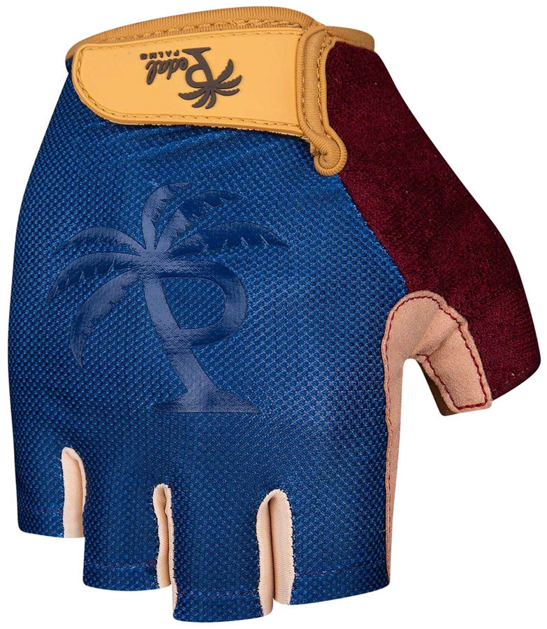 Load image into Gallery viewer, Pedal-Palms-Navy-Tan-Gloves-Gloves-Small_GLVS7314
