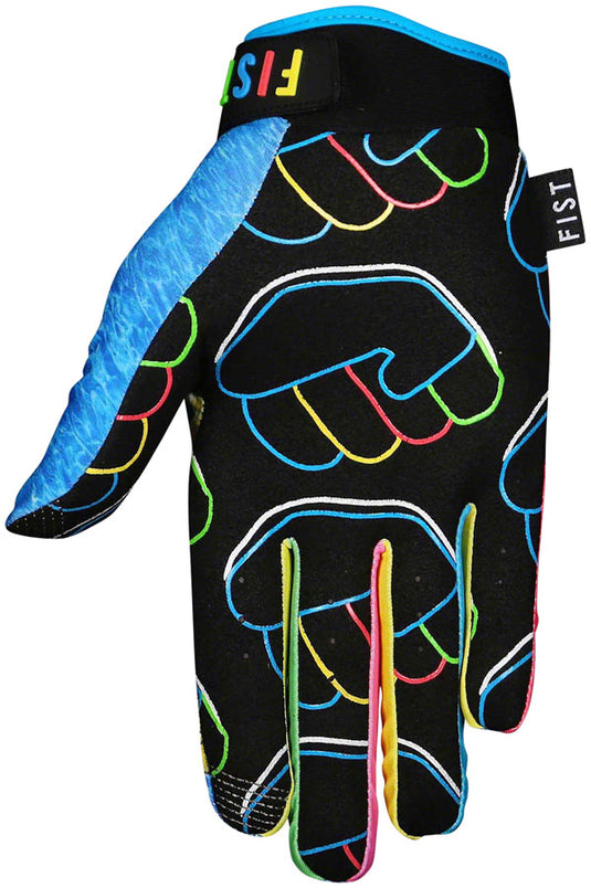 Fist Handwear Blow Up Glove - Multi-Color, Full Finger, Large