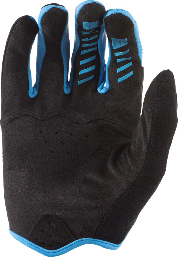 Load image into Gallery viewer, Lizard Skins Monitor SL Gloves - Jet Black/Electric Blue, Full Finger, Medium
