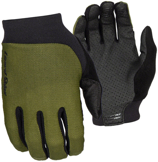 Lizard Skins Monitor Ignite Gloves - Olive Green, Full Finger, Small