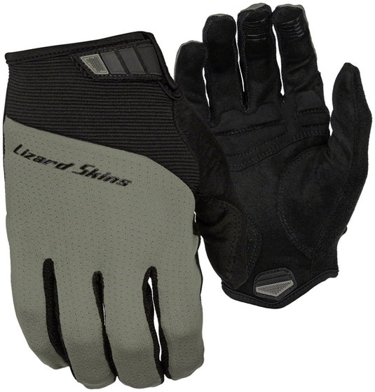 Lizard Skins Monitor Traverse Gloves - Titanium Gray, Full Finger, 2X-Large