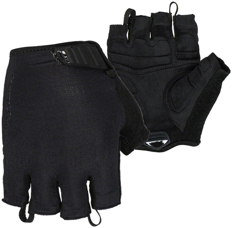 Load image into Gallery viewer, Lizard Skins Aramus Apex Gloves - Jet Black, Short Finger, Small
