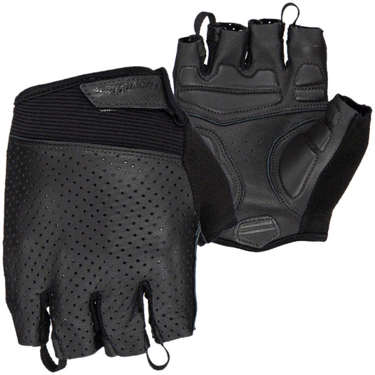 Lizard Skins Aramus Classic Gloves - Jet Black, Short Finger, X-Small