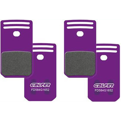Galfer E-Bike Disc Brake Pads for Magura Gustav Pro | Organic, Semi-Metallic, High-Temp Performance