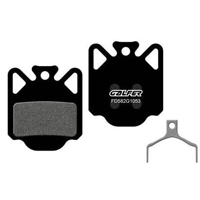 Galfer Campagnolo Ekar Disc Brake Pads High-Performance Organic & Semi-Metallic Replacement Pads (Pack of 2)