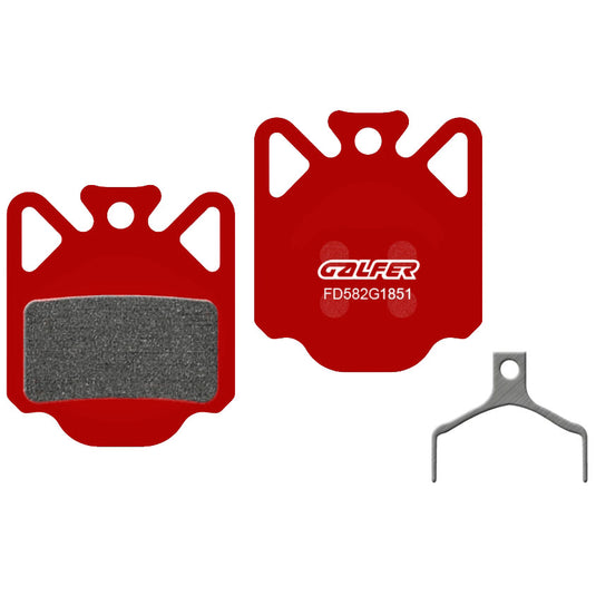 Galfer Campagnolo Ekar Disc Brake Pads Organic & Semi-Metallic High-Performance Replacement Kit