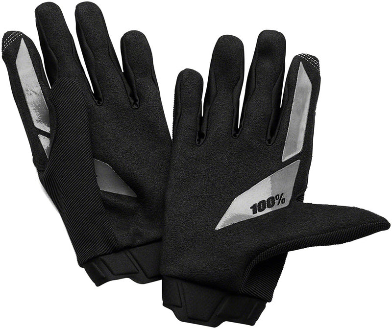 Load image into Gallery viewer, 100% Ridecamp Gloves - Black, Full Finger, Women&#39;s, Large
