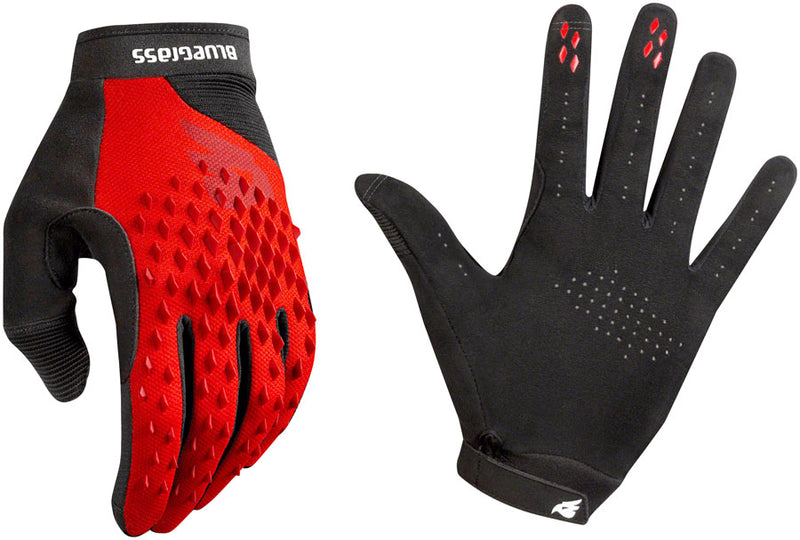 Load image into Gallery viewer, Bluegrass Prizma 3D Gloves - Red, Full Finger, Small
