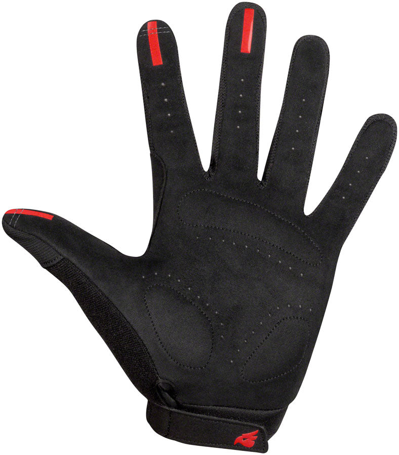 Load image into Gallery viewer, Bluegrass React Gloves - Red, Full Finger, Medium Breathable Perforated Palm
