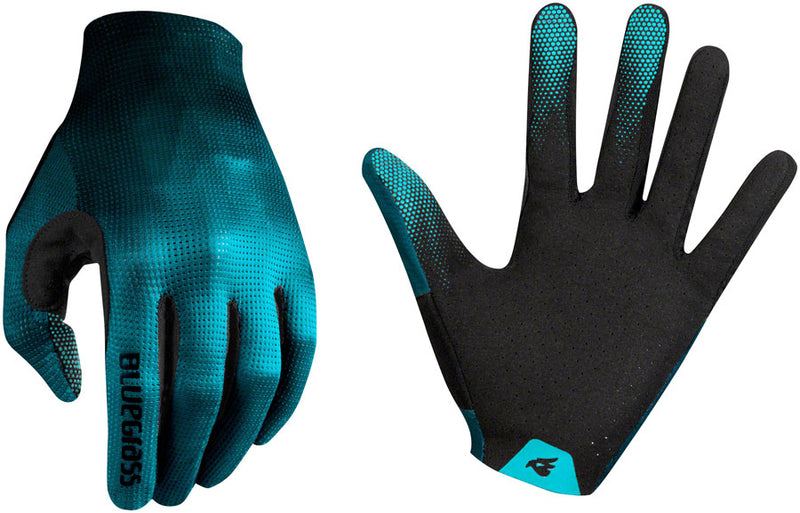 Load image into Gallery viewer, Bluegrass Vapor Lite Gloves - Blue, Full Finger, Large
