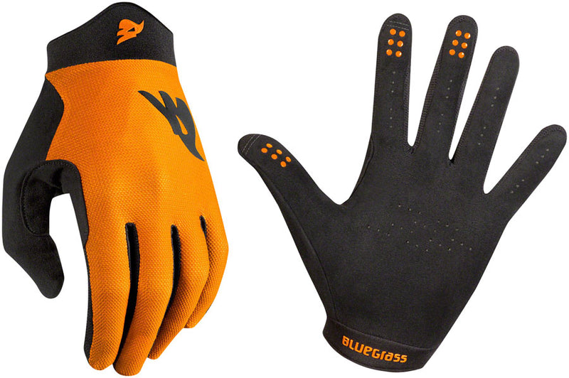 Load image into Gallery viewer, Bluegrass Union Gloves - Orange, Full Finger, Large
