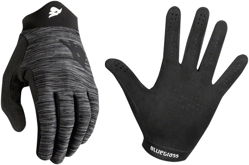 Load image into Gallery viewer, Bluegrass Union Gloves - Gray, Full Finger, Large Breathable Perforated Palm
