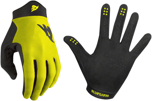 Bluegrass Union Gloves - Fluorescent Yellow, Full Finger, Medium