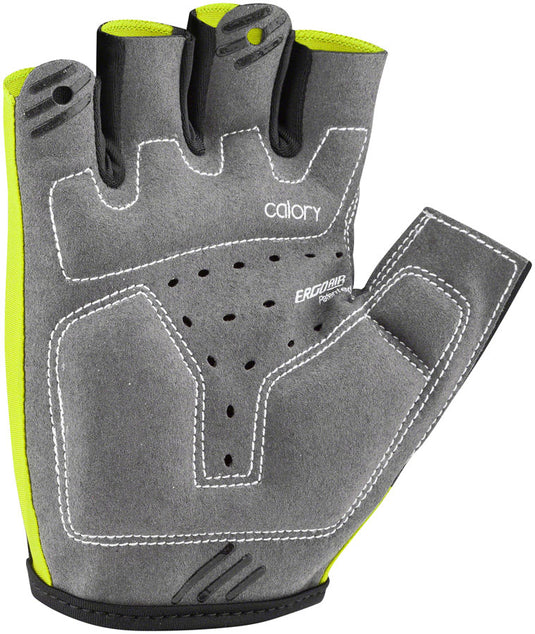 Garneau Calory Gloves - Bright Yellow, Short Finger, Men's, Small