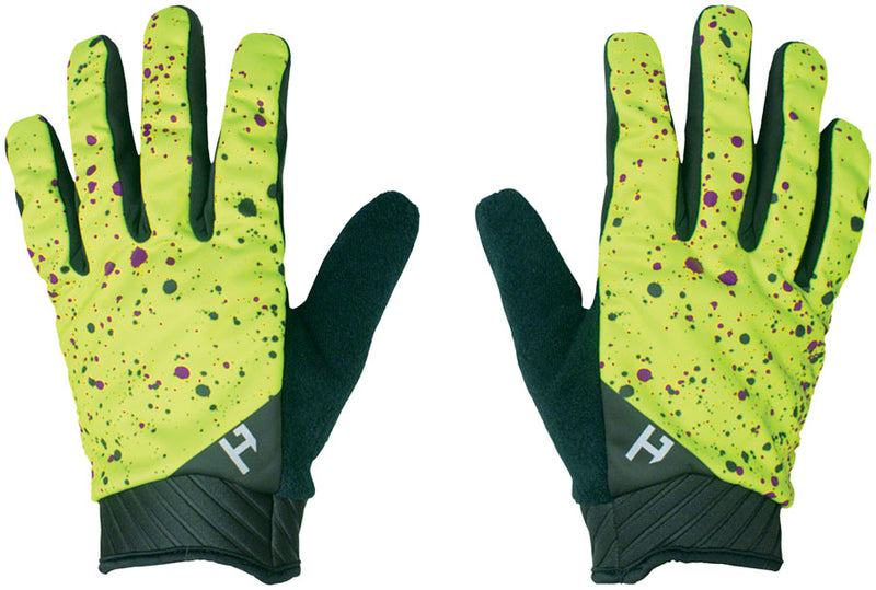 Load image into Gallery viewer, Handup ColdER Gloves - Hi-Viz Splatter, Full Finger, X-Small

