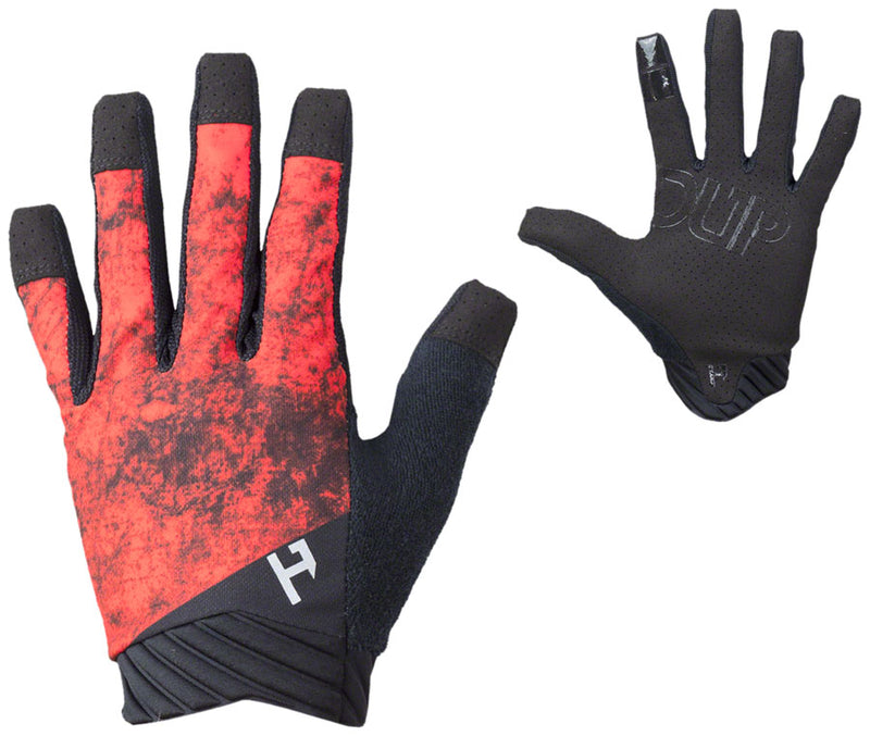 Load image into Gallery viewer, HandUp Pro Performance Gloves - Race Red, Full Finger, Large
