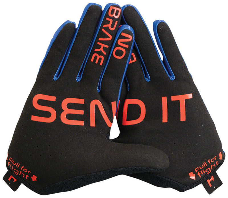 Load image into Gallery viewer, HandUp Most Days Gloves - Shuttle Runners Navy, Full Finger, Small
