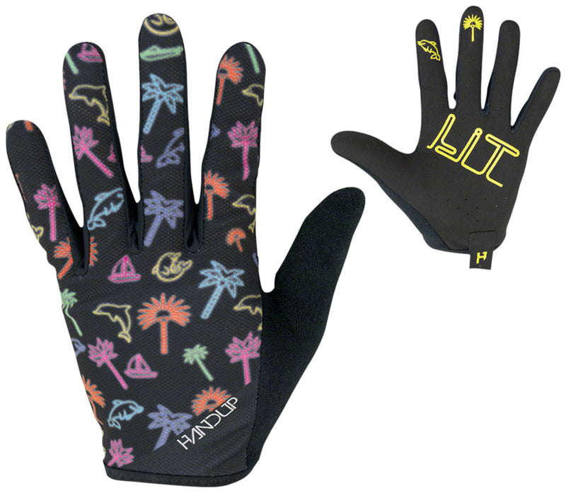 Load image into Gallery viewer, Handup-Most-Days-Neon-Lights-Gloves-Gloves-Large_GLVS5804
