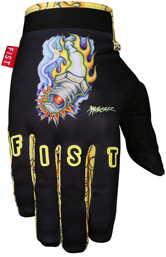 Load image into Gallery viewer, Fist-Handwear-Mike-Metzger-Flaming-Plug-Gloves-Gloves-Small-GLVS4926-Cycling-Gloves
