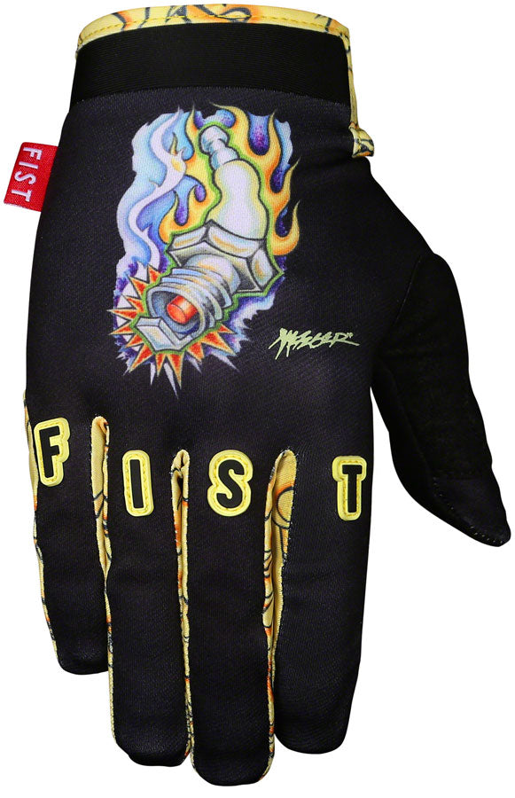 Load image into Gallery viewer, Fist-Handwear-Mike-Metzger-Flaming-Plug-Gloves-Gloves-2X-Small_GLVS4921
