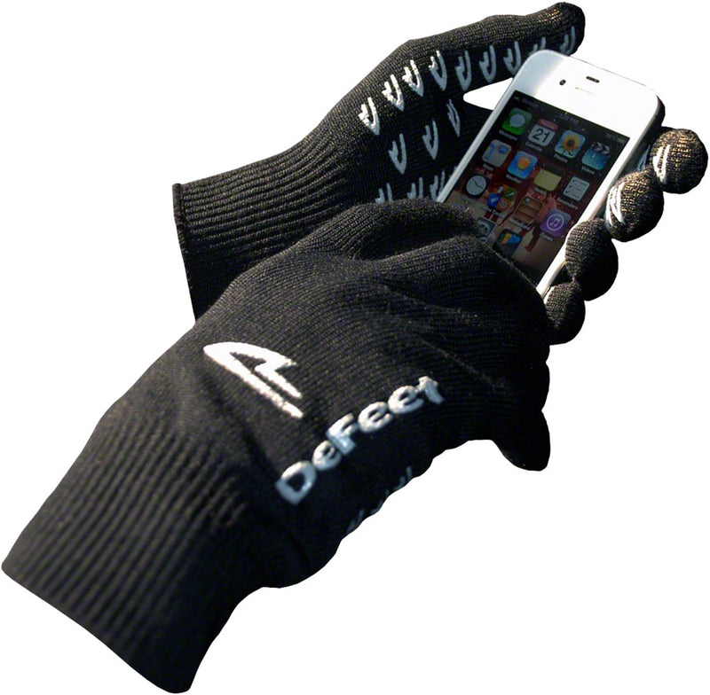 Load image into Gallery viewer, DeFeet Duraglove ET Gloves - Black, Full Finger, Medium
