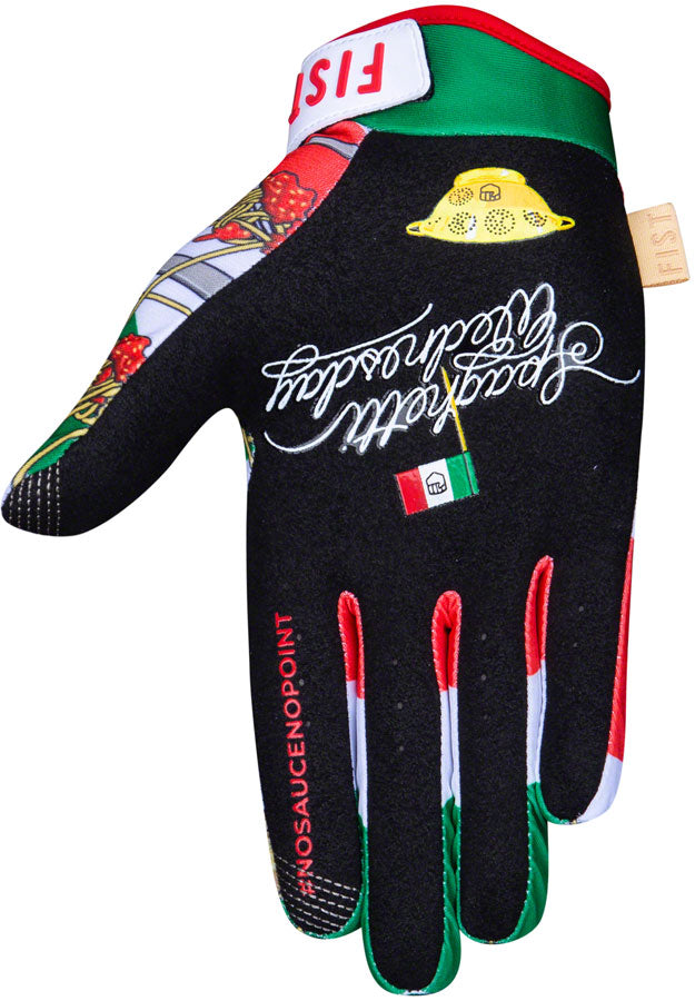 Load image into Gallery viewer, Fist Handwear Spaghetti Wednesday Gloves - Multi-Color, Full Finger, Large
