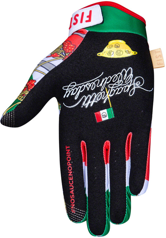 Fist Handwear Spaghetti Wednesday Gloves - Multi-Color, Full Finger, 2X-Small