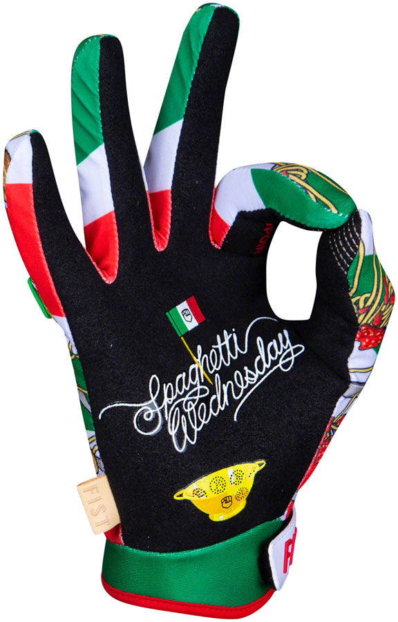Load image into Gallery viewer, Fist Handwear Spaghetti Wednesday Gloves - Multi-Color, Full Finger, 2X-Small
