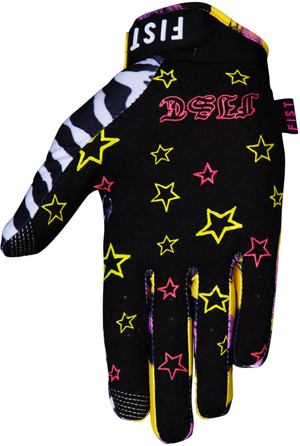 Fist Handwear Zebra Gloves - Multi-Color, Full Finger, X-Small