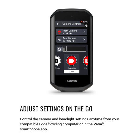 Load image into Gallery viewer, Garmin Varia UT Vue Headlight and Camera
