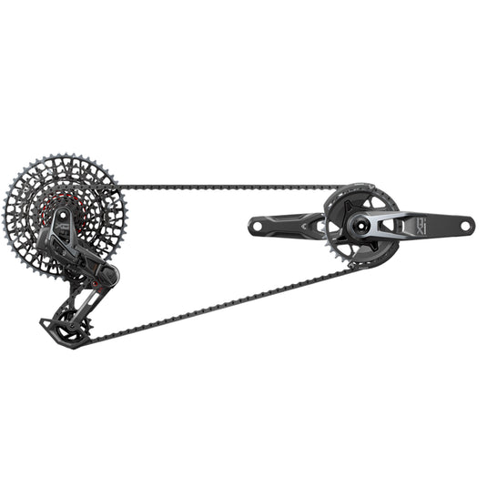 Sram X0 Eagle T-Type V2 AXS DUB Groupset 165x32 Black